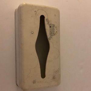 Ransburg vintage metal Kleenex holder